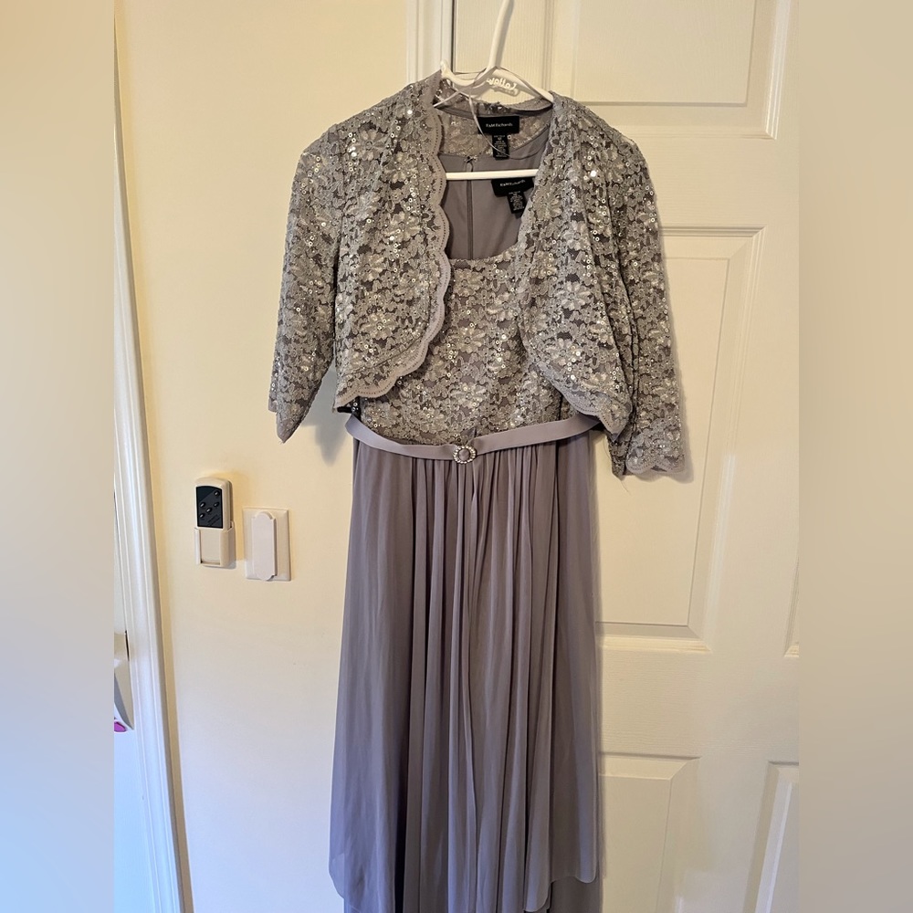 R & M Richards NYC Sleeveless Dress with matching jacket